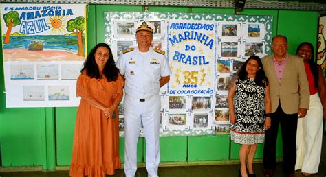 Escola Municipal Amadeu Rocha - Militares e Educação: Quadra e Horta Inauguradas na Escola Amadeu Rocha