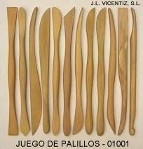 Palillos de modelado cerámico. Herramientas de modelado.