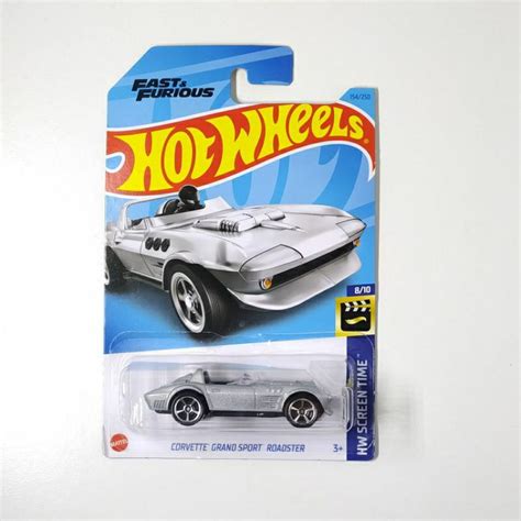 Hot Wheels Corvette Grand Sport Roadster HW Screen Time Fast And