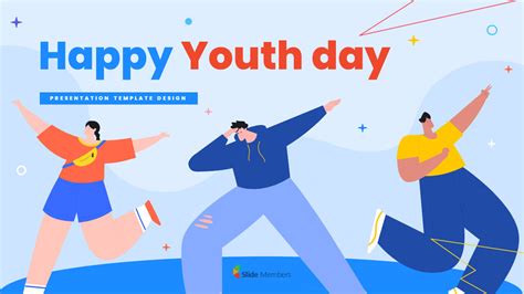 Happy Youth Day slide powerpoint