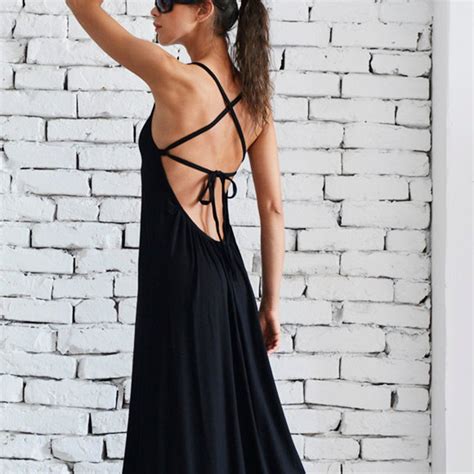Naked Back Dresses Etsy