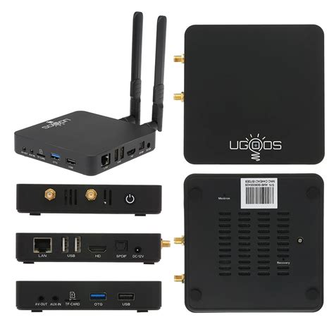 UGOOS AM6 PRO - 4K Ultra HD Android 9.0 with Amlogic S922X