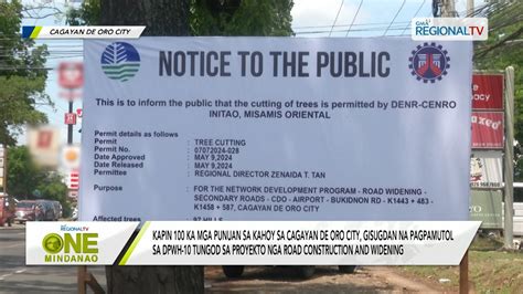 100 Ka Mga Punuan Sa Kahoy Sa Cagayan De Oro City Gisugdan Na