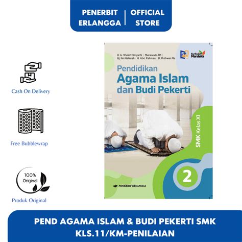 Jual Pend Agama Islam Budi Pekerti Smk Kls Km Penilaian Erlangga