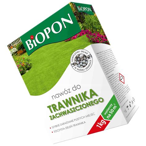 BIOPON NAWÓZ GRANULAT DO TRAWNIKA ZACHWASZCZONEGO BI 009363 Cena