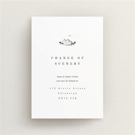 New Peaks in Change of Address cards