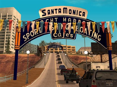 Gta San Andreas Ls Santa Monica Gate V2 Mod