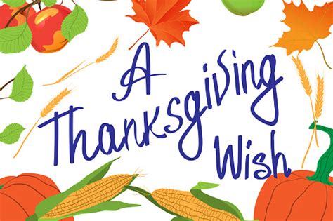 Card For Thanksgiving Day Vegetables And Inscription A Thanksgiving