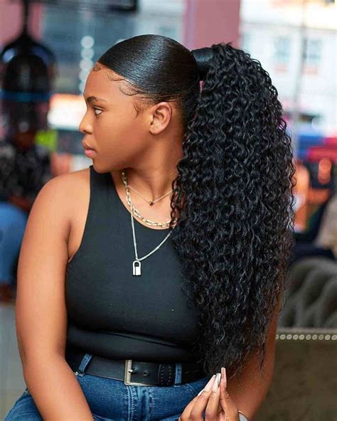 44 Best Protective Hairstyles Black Women In 2024 Ponytail Hairstyles