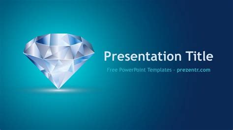 Diamond Powerpoint Template Powerpoint Templates Powerpoint