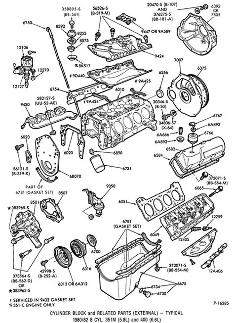 Diagram Ford 351 Windsor Cooling System Diagram Full Version Hd
