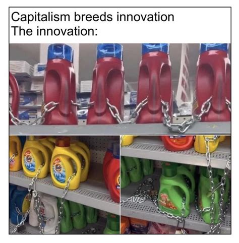 Capitalism and competition between humans breeds innovation. : r/LateStageCapitalism