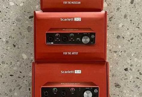 Внешняя звуковая карта focusrite | Festima.Ru - Мониторинг объявлений