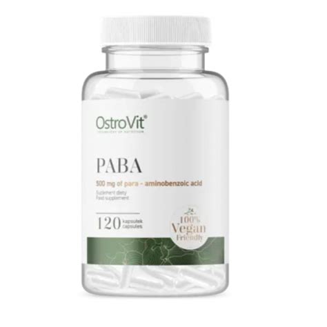 PABA - ЗАБАВЯ ПРОЦЕСИТЕ НА СТАРЕЕНЕ - 120 капсули