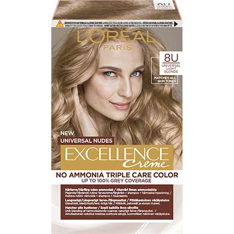 Excellence Universal Nudes Light Blonde U L Or Al Paris Nordicfeel