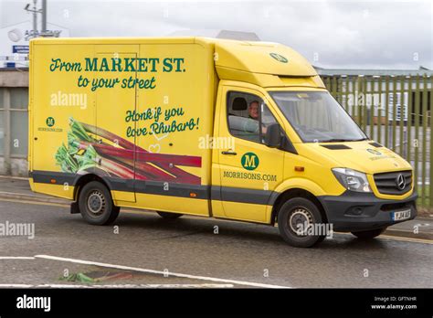 Morrisons Home Delivery Van Hi Res Stock Photography And Images Alamy