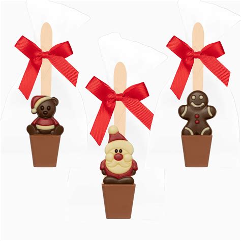Christmas Hot Chocolate Spoon Laura Chocolates