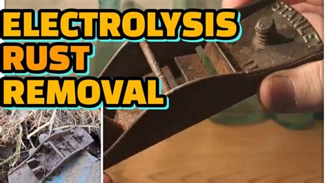 2024 Electrolysis Rust Removal Demonstration ~ How To Effectively Remove Rust © Youtube