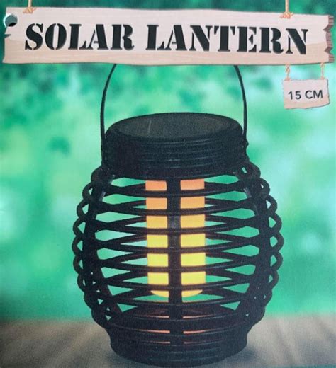 Solar Lantaarn Basket Solar Tuinverlichting Buiten Tuinlamp