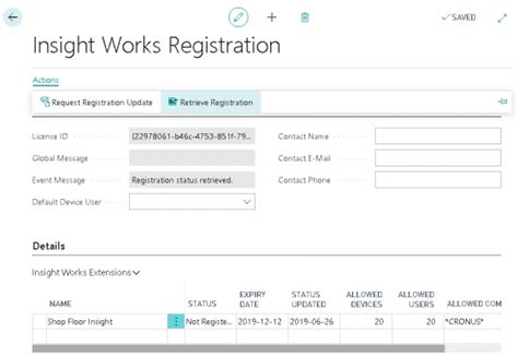 3 Registering Shop Floor Insight Insight Works Knowledge Base