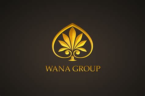 Wana Group Logo Design Picto Logos