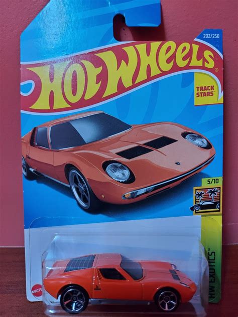 Hot Wheels Lamborgini Miura Sv Hw Exotics Hotwheels Hobbies Toys Toys Games On Carousell