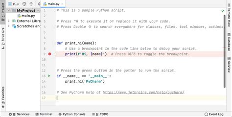 Create A Python Project PyCharm Documentation