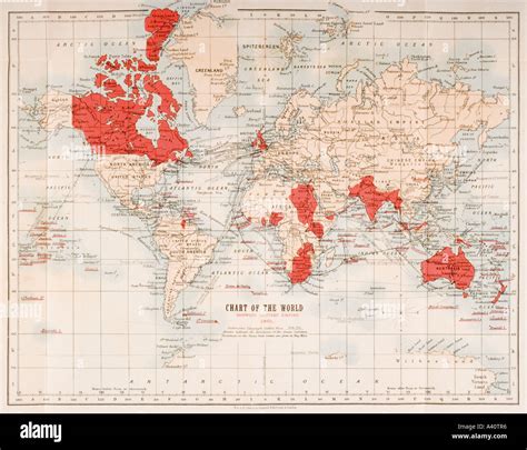 map  british empire   res stock photography  images alamy