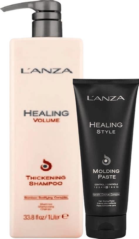 Kit L Anza Healing Volume Thickening Style Molding 02 Produtos