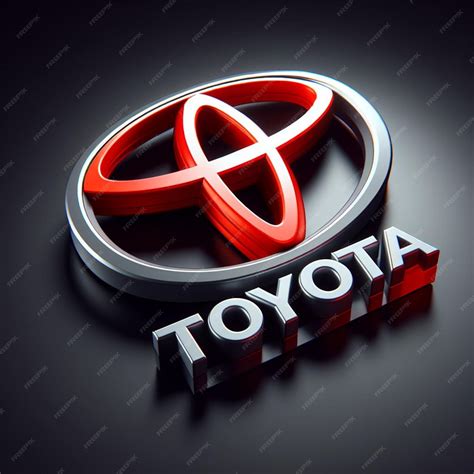Premium Photo | Toyota emblem decoded exploring the design brilliance