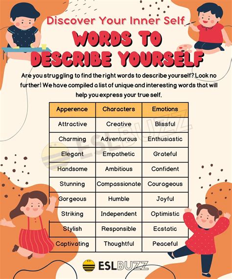 35 Words to Describe Yourself: Boost Your Vocabulary and Writing Skills