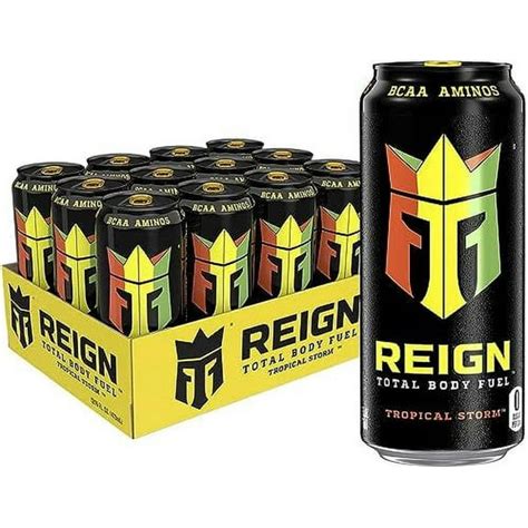 reign total body fuel performance energy drink  fl oz white haze