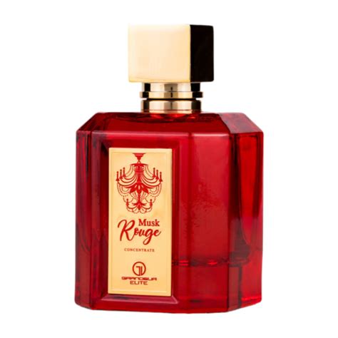 Parfum Musk Rouge Concentrate Grandeur Elite Apa De Parfum Ml Femei