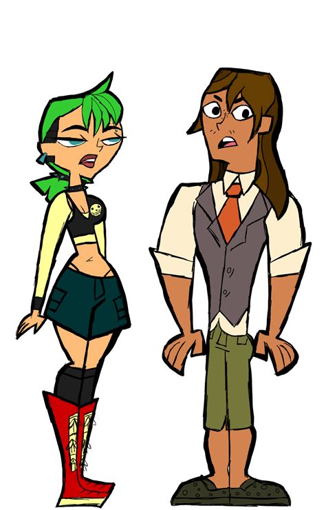 Courtney And Duncan Genderswap Messy Color Sketch By Kiribakuwus On