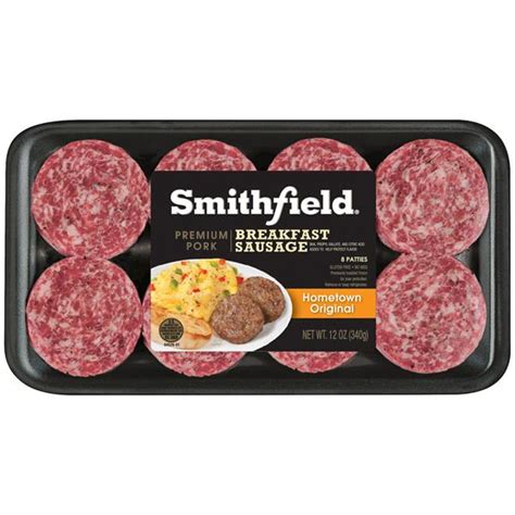 Smithfield Hometown Original Pork Breakfast Sausage Patties Hy Vee Aisles Online Grocery Shopping