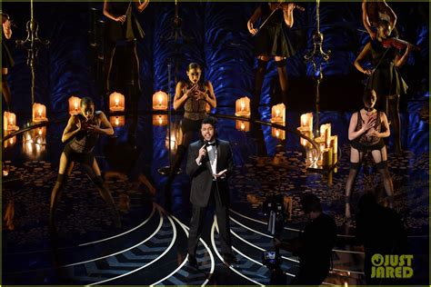 The Weeknd S Oscars 2016 Performance Of Earned It Video Photo 3592386 Oscars Photos