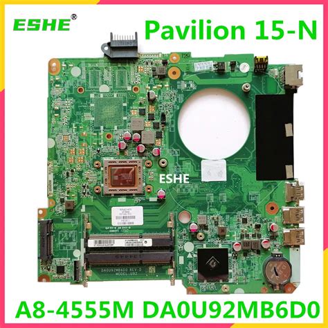 Da U Mb D Rev D For Hp Pavilion N Laptop Motherboard A M Cpu