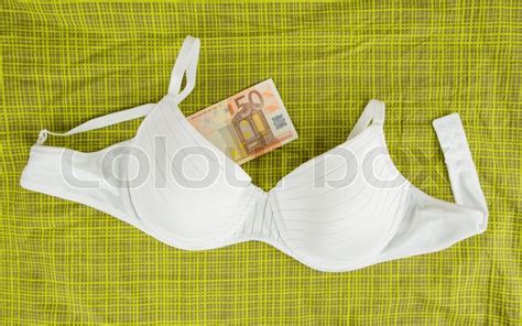 Lingerie With Money Stock Image Colourbox