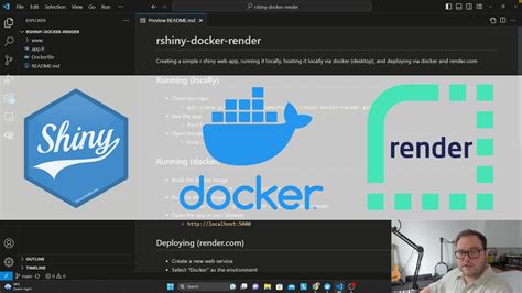 Deploying R Shiny App Via Render Tutorial Youtube