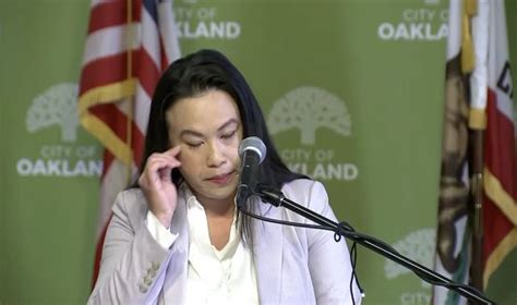 Oakland Mayor Sheng Thao Cries As She Speaks After FBI Raid English