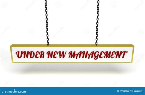 management stock illustration illustration  signage