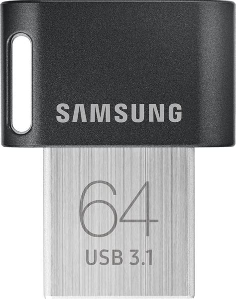 Samsung Muf 64ab Usb Flash Drive 64 Gb Usb Type A 31 31 Gen 1 Blackstainless Steel タブレットpc