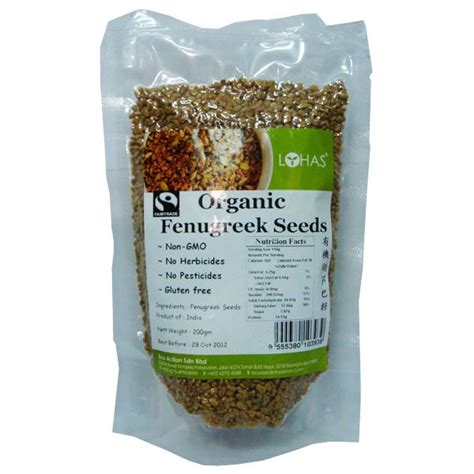 Organic Fenugreek Seeds Lohas