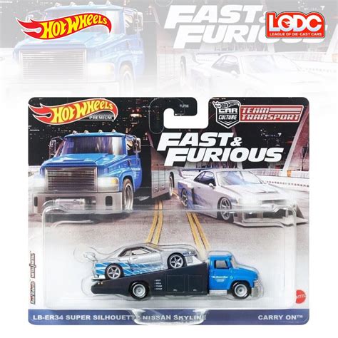 風火輪 HOT WHEELS TARGET限定 運輸車 TEAM TRANSPORT LB ER34 SKYLINE 蝦皮購物