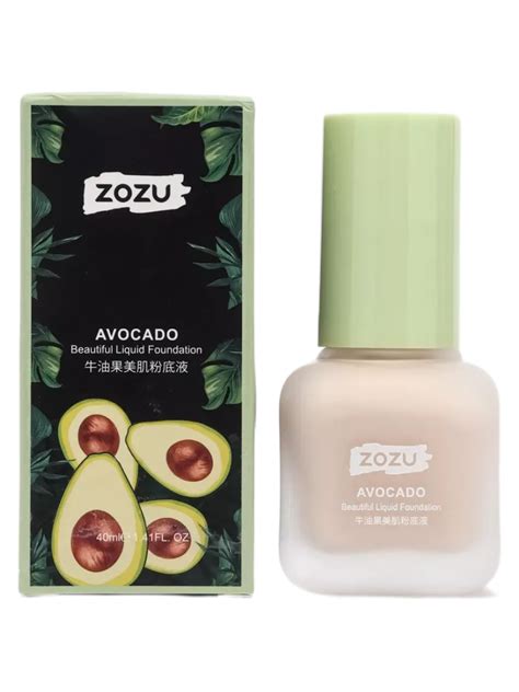 Тональный крем Zozu с экстрактом авокадо | отзывы