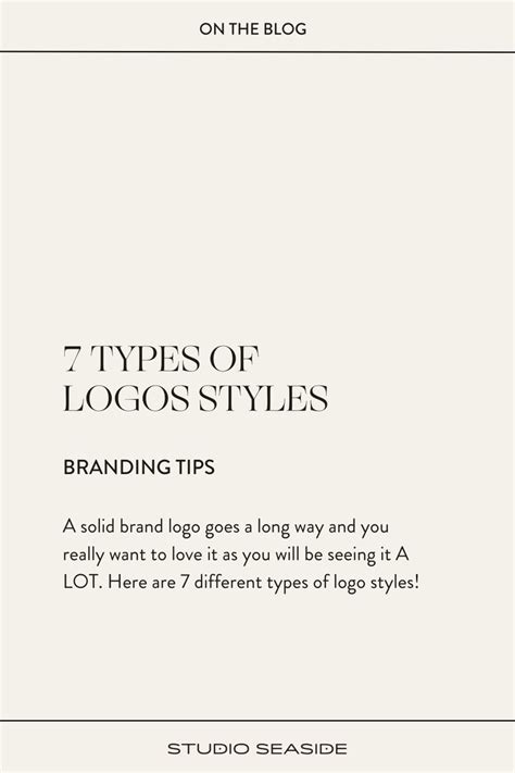 types  logos styles artofit