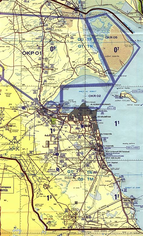 Large detailed map of Kuwait. Kuwait large detailed map | Vidiani.com