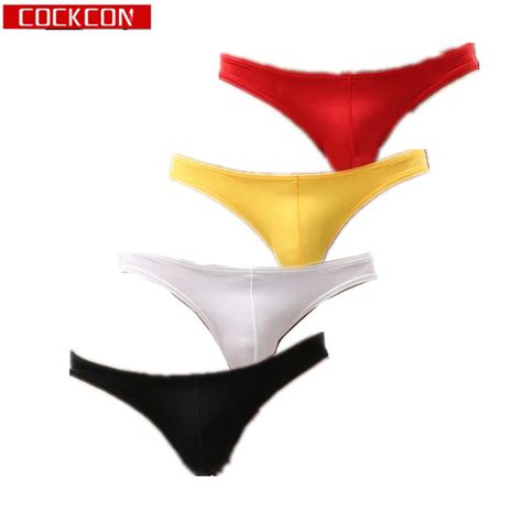 4 PACKMens Nylon Bikini Mens Penis Pouch Briefs Bikini Men Slip Gay Underwear Briefs Underwear