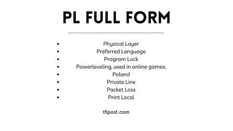 What is PL full form? – Fabalabse