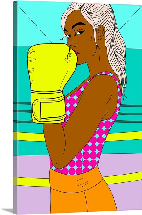 Boxing Babe II Great Big Canvas